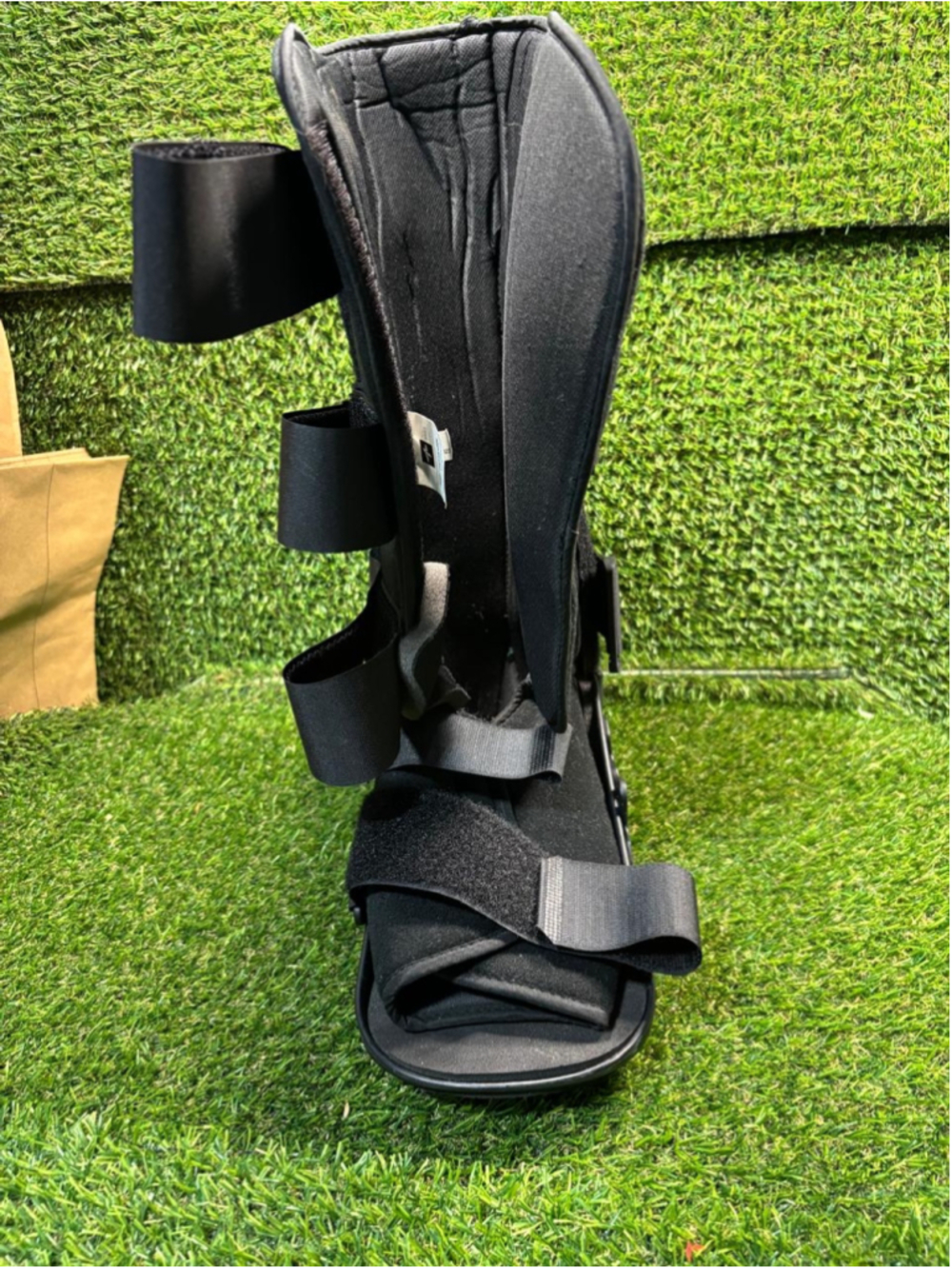 Medline Unisex Medical Walking Boot Brace Large Black #1042